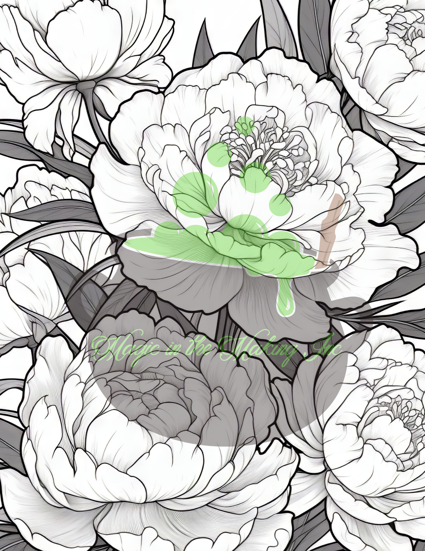 The Mindfulness Garden Coloring Book - Digital Edition