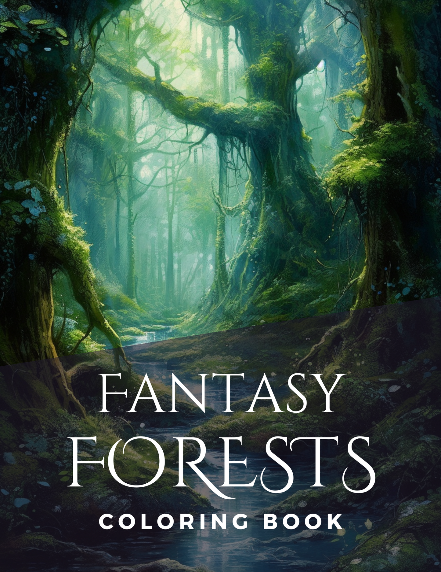 The Fantasy Forest Digital Coloring Book