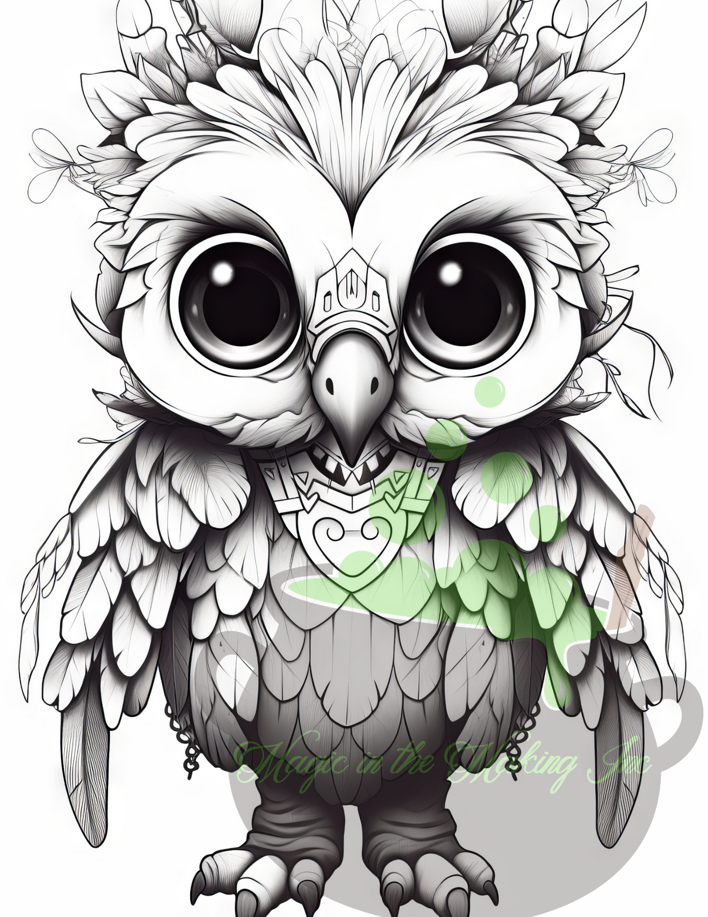 The Creepy Cute Animals Digital Coloring Book