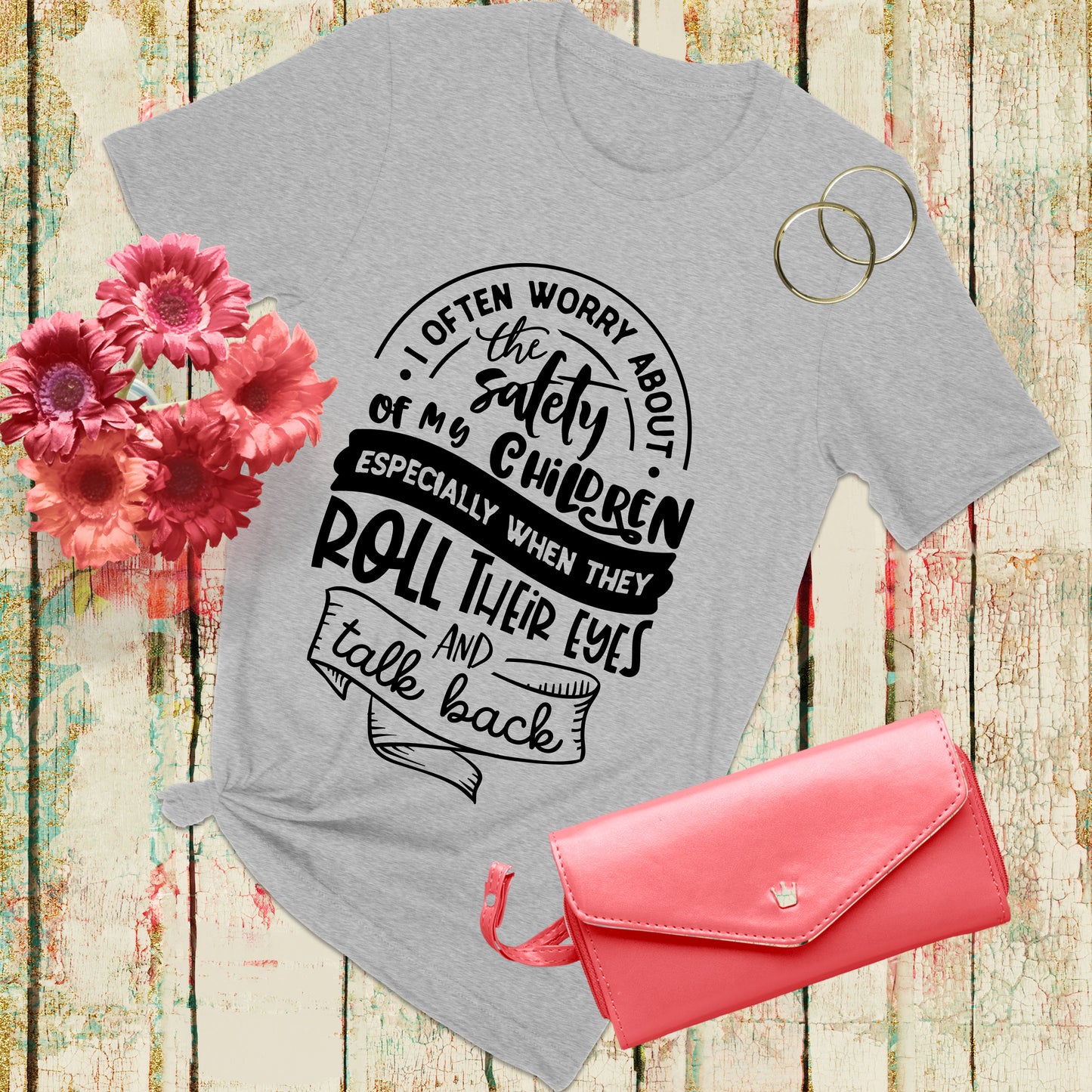 "I Worry About the Safety of my Children" Tee