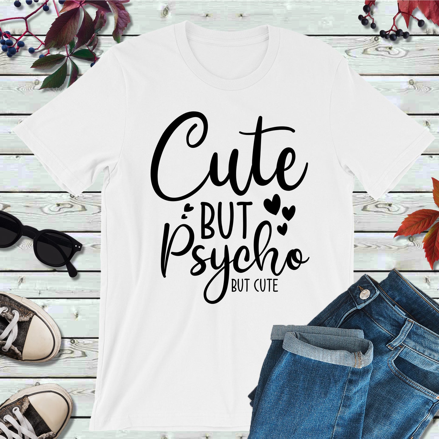 "Cute but Psycho" Tee