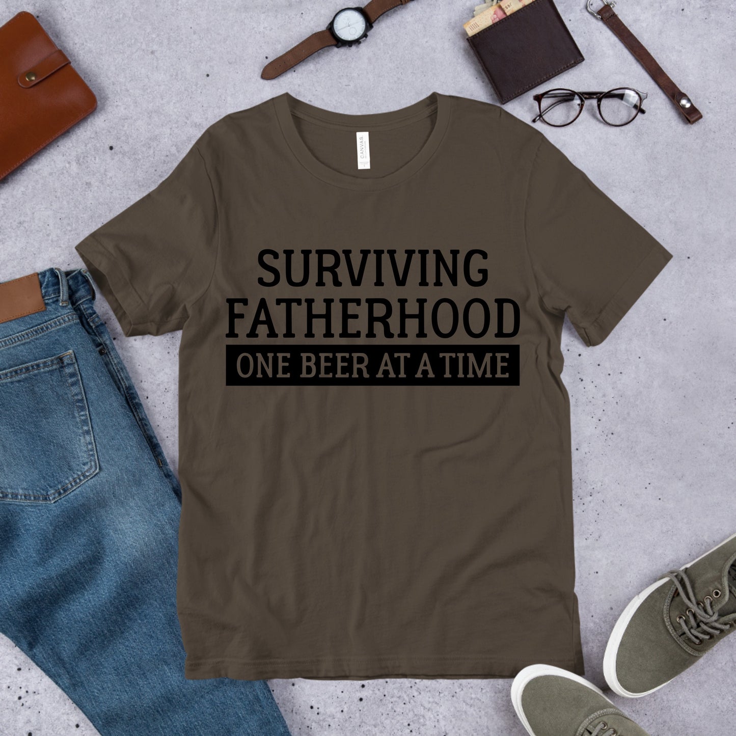 "Surviving Fatherhood" Tee