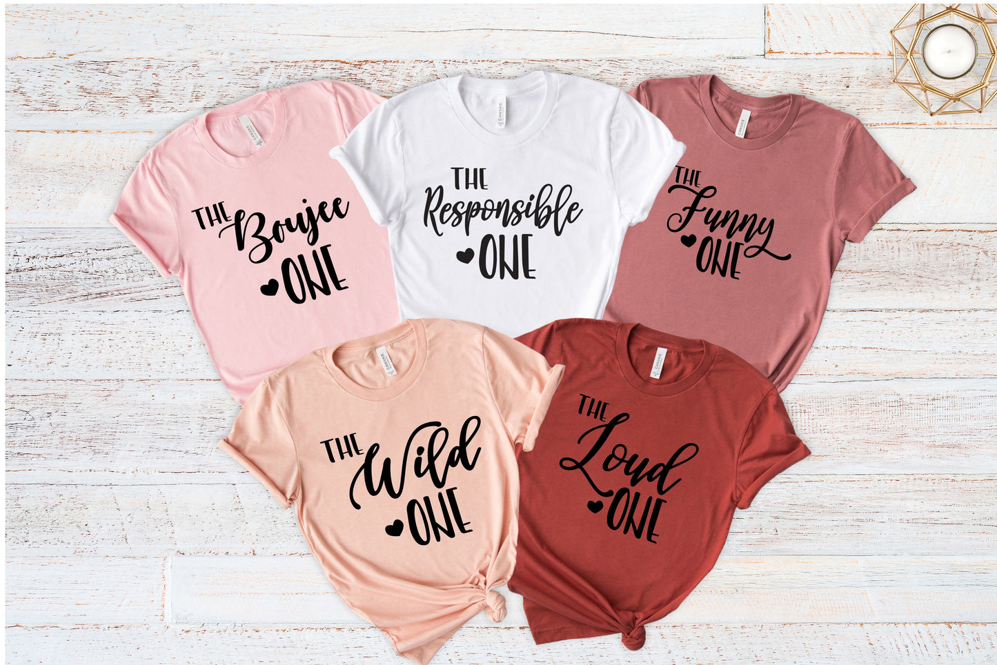 Fun, Custom Besties T-shirts