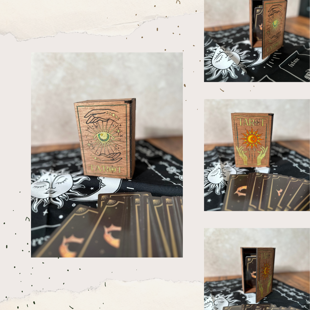From Bland to Bewitching! Handcrafted Tarot Boxes for Decks of Destiny