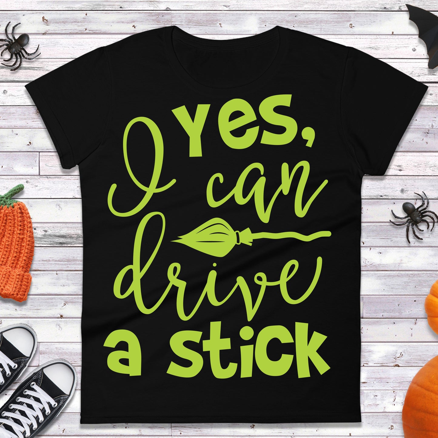 "Yes, I can drive a stick" Tee