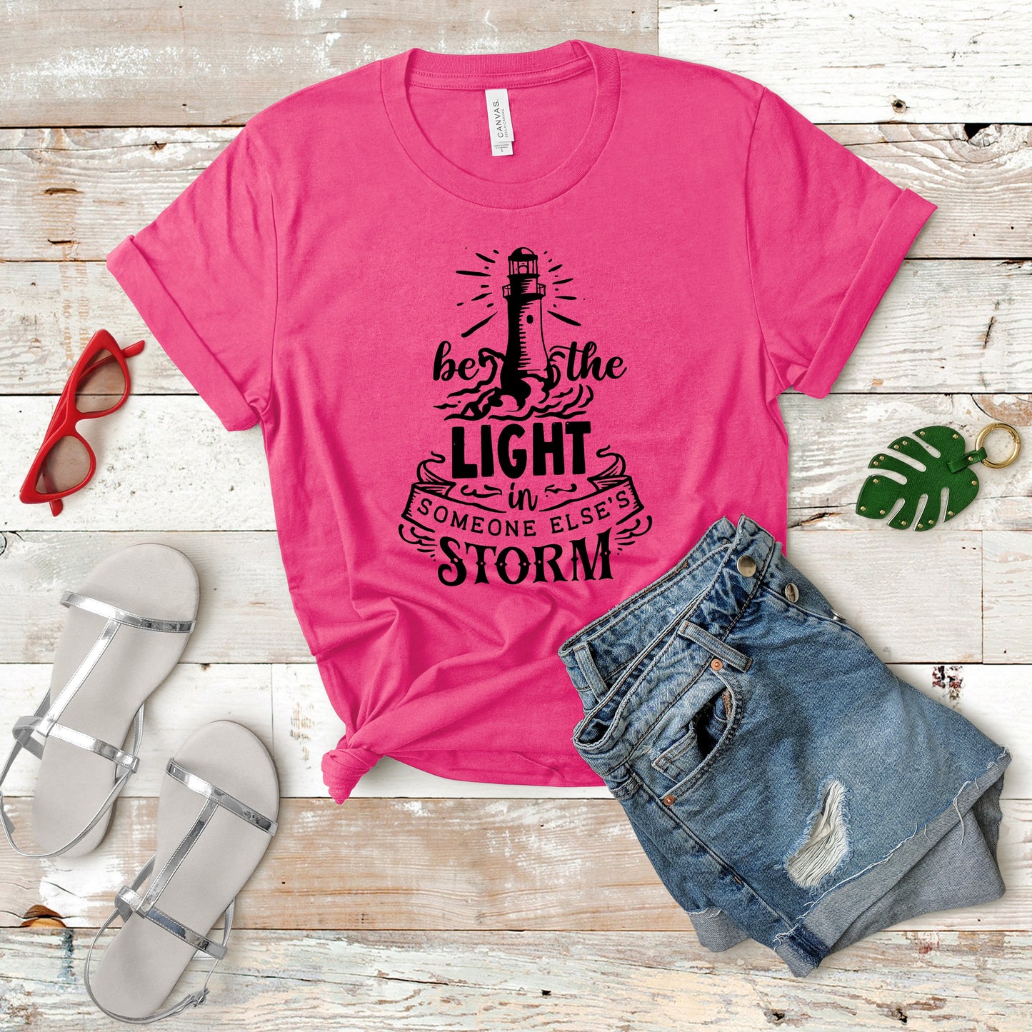 Fantastic, custom "Be the light" T-shirts