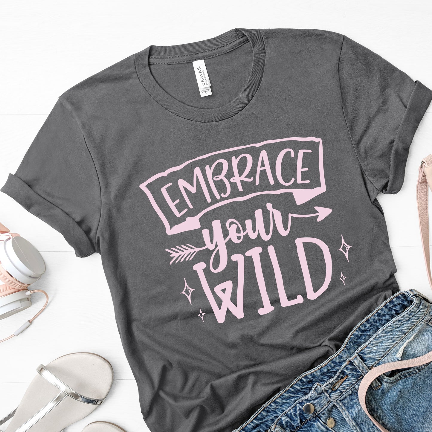 "Embrace your wild" Tee